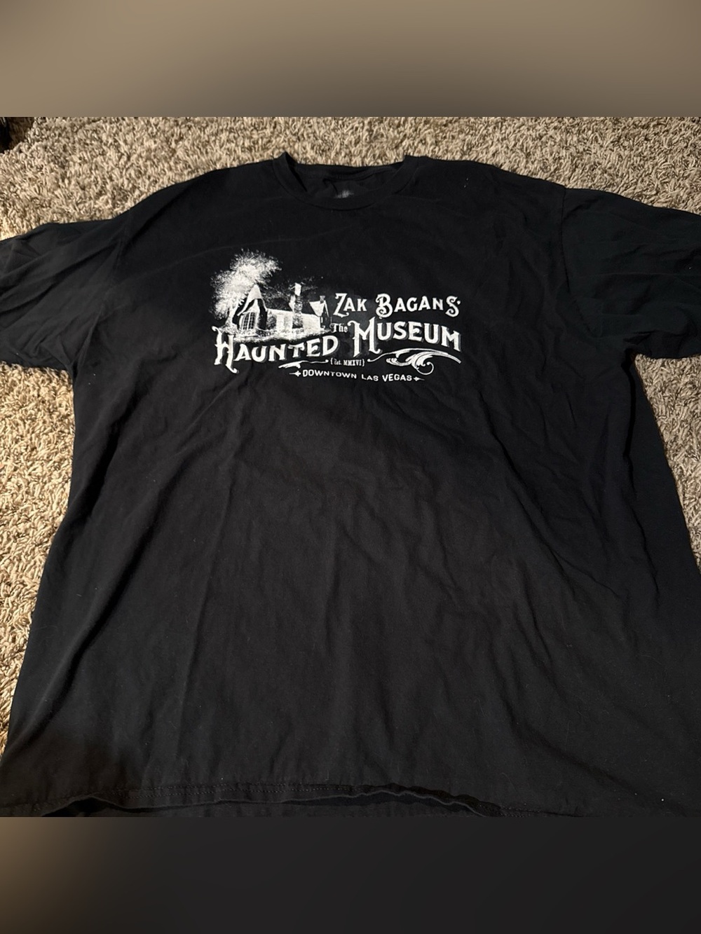 Men's Black Graphic T‑Shirt